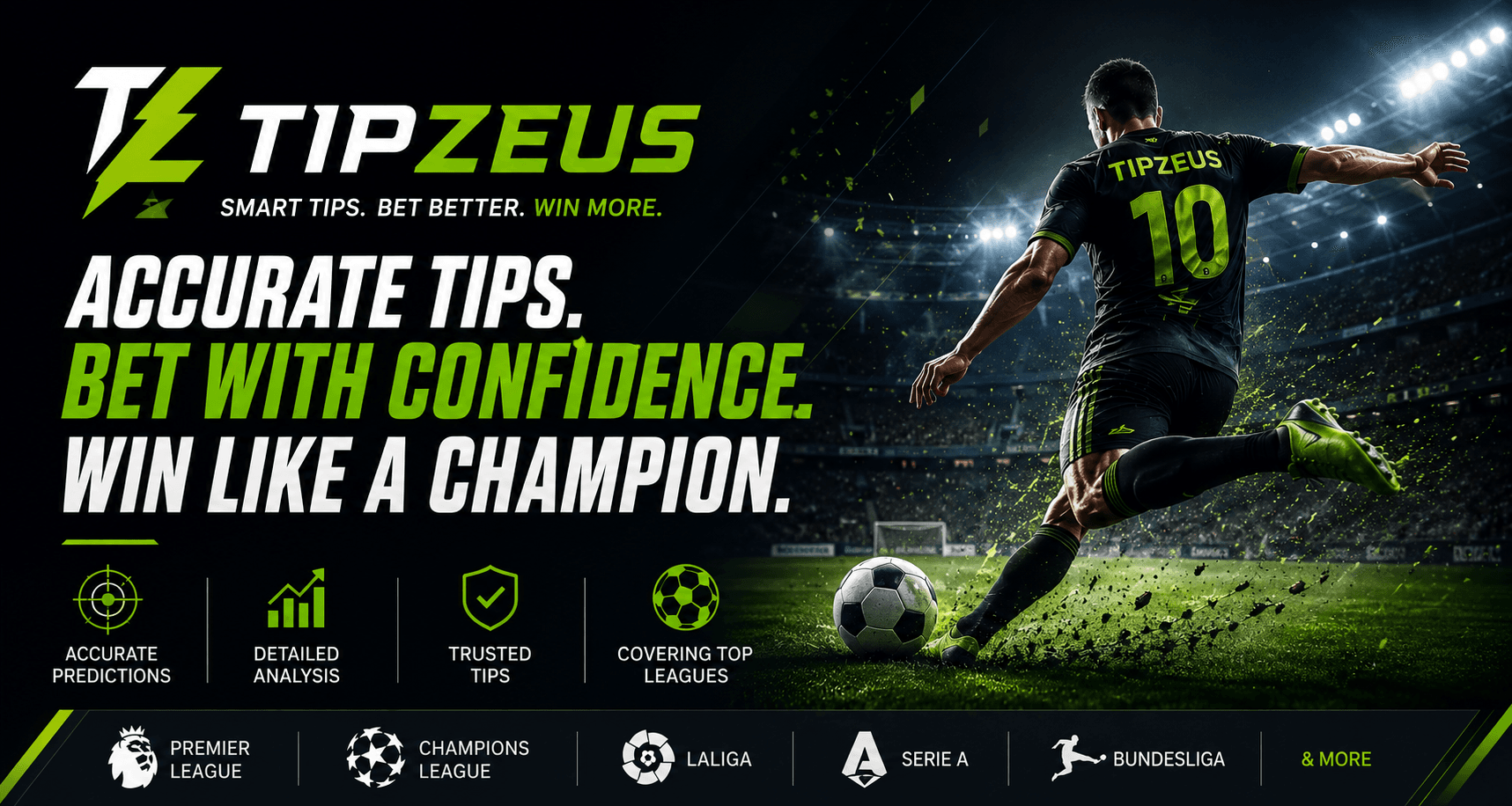 Tipzeus — accurate tips, bet with confidence, win like a champion